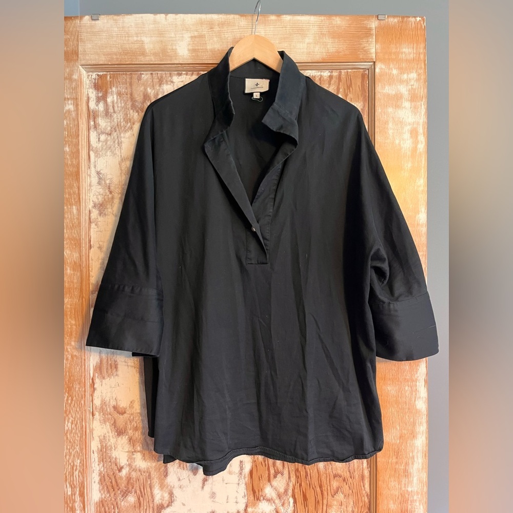 TUCKERNUCK Black Willow Blouse - L - Picture 3 of 5